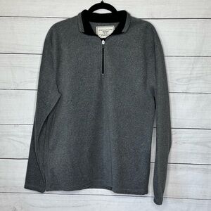 Old Navy Men's Gray Quarter Zip  Fleece Sweater Size M
